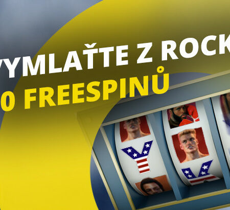 Vymlaťte z Rockyho 20 freespinů v mobilním casinu Vegas od Fortuny