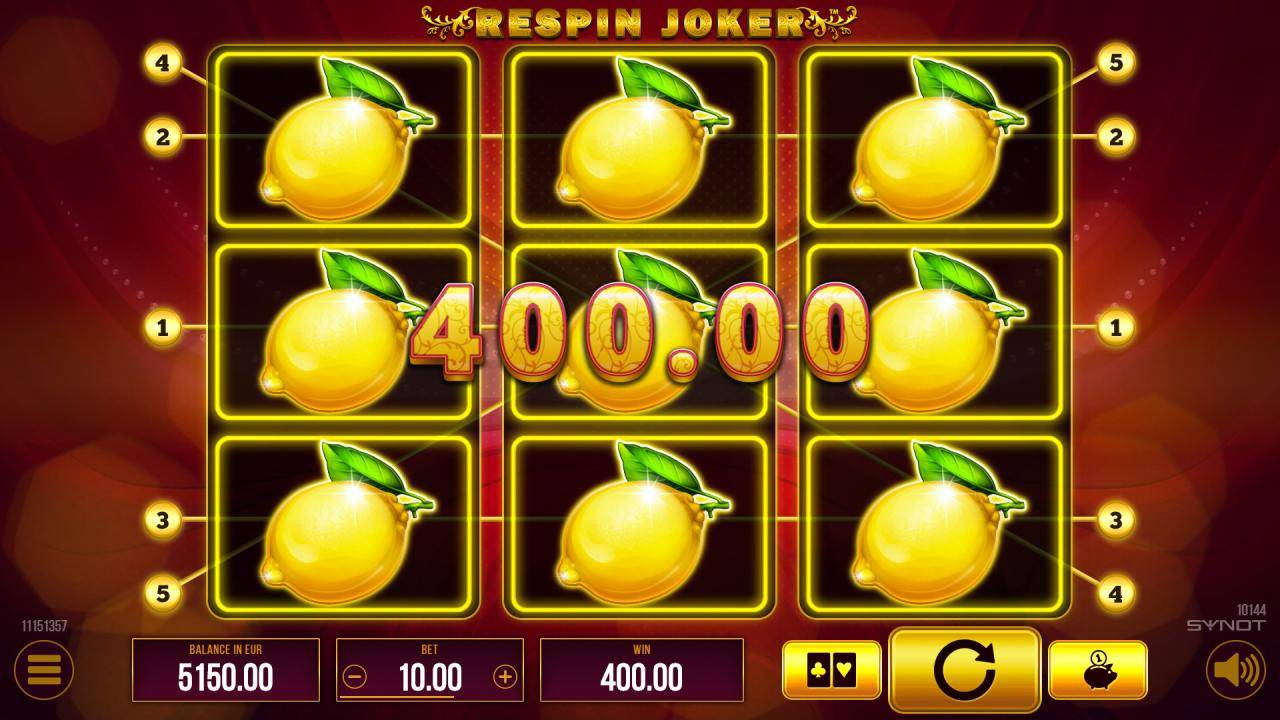 respin joker jackpot