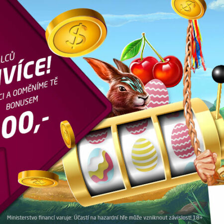 VELIKONOCE za 500,- V ONLINE CASINU SYNOT TIP