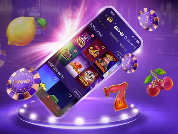 Nová aplikace GrandWin: Online casino v kapse
