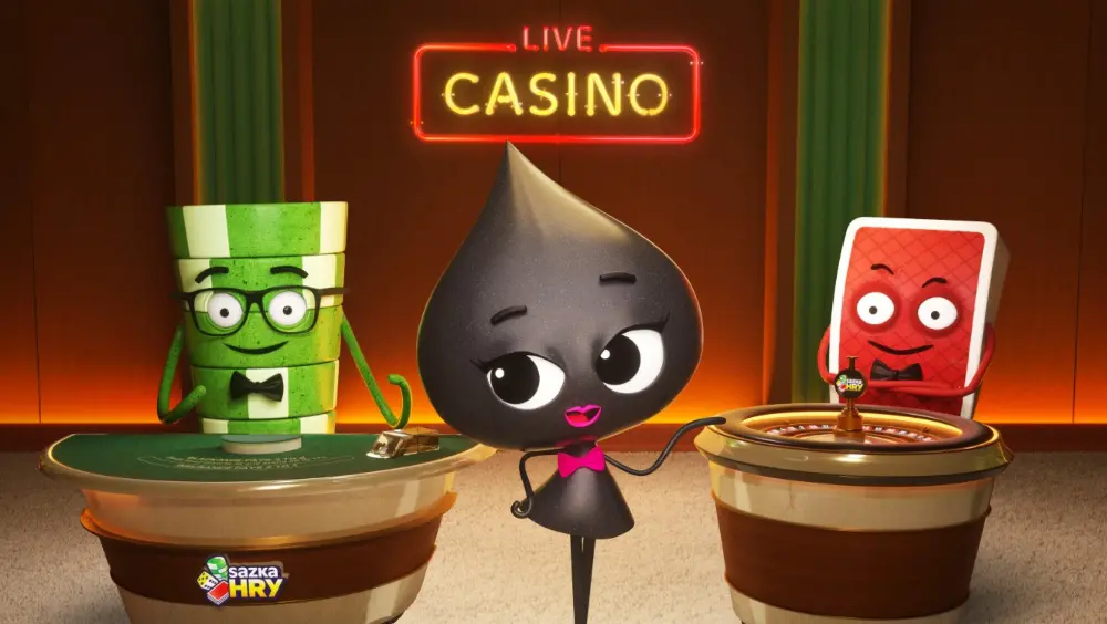 Sazka Hry LIVE: nové live casino se živými krupiéry